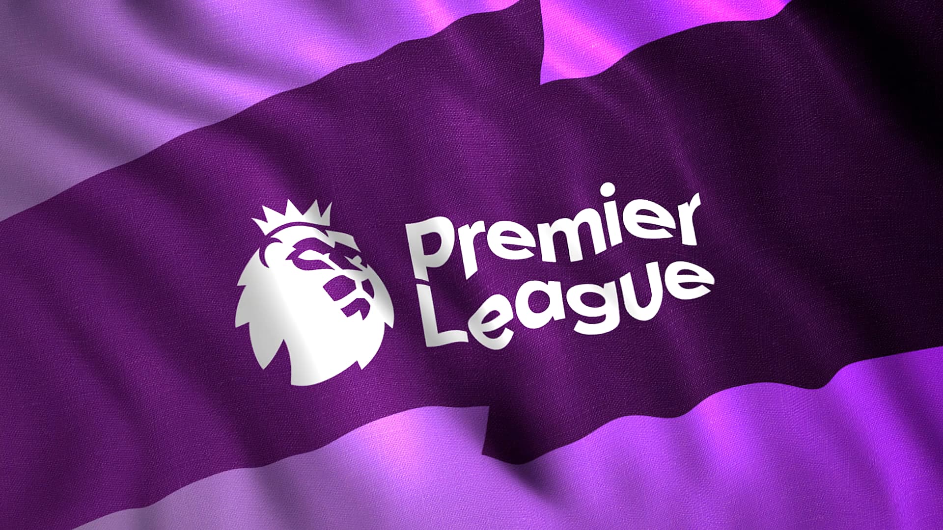 Premier League flag flying